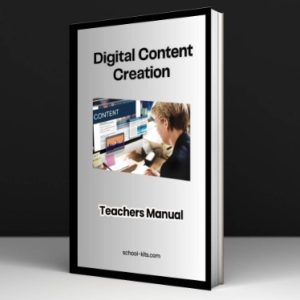 Digital Content Creation Teachers Manual in softcover